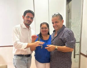 cliente satisfecho inmobiliaria